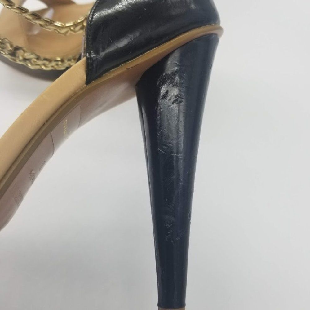 Colin Stuart Chain AnkleStrap Platform Heel/Size 7 - Picture 9 of 13